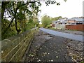 Closed cycle path to Helmshore Viaduct