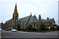 All Saints Scottish Episcopal Church and parsonage