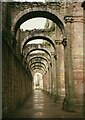 SE2768 : Ambulatory of Fountains Abbey by Stephen Craven