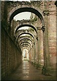 SE2768 : Ambulatory of Fountains Abbey by Stephen Craven