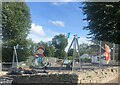 Playground at Felinfach junior school