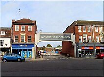 SU4829 : Winchester Bus Station by Steve Daniels