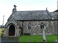 South side of Huxham church