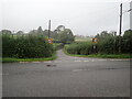 Minor road near Llangain