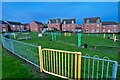 Housing estate and play area