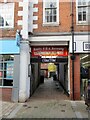SO9670 : Entrance to Nails 4 U & Beauty, and Casa Med,  High Street, Bromsgrove by Roy Hughes