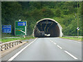 TR2238 : A20 Roundhill Tunnel (Eastern Portal) by David Dixon
