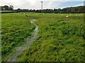 Drainage from pond at New House Farm cutting footpath