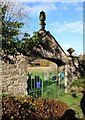 Entrance to the old churchyard, Cargill