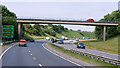 SW6842 : Bridge over the A30 Redruth Bypass by David Dixon