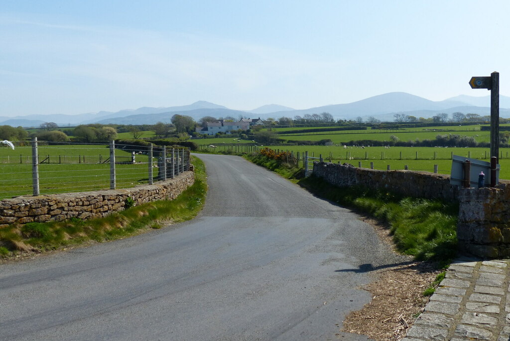 Road towards Ddôl Farm © Mat Fascione :: Geograph Britain and Ireland