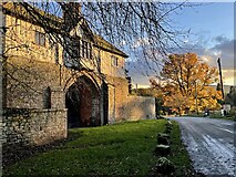 SO4876 : Priory Gatehouse, Bromfield by Mike Parker