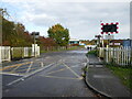 Level crossing at Newstead