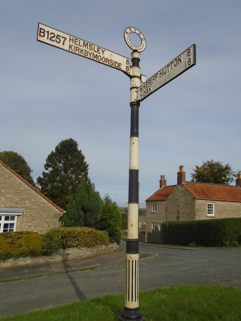 Direction Sign – Signpost beside the... © C Minto :: Geograph Britain ...