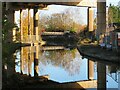 Canal and motorway, Oldbury