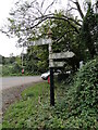 Direction Sign - Signpost on the A370 Bristol Road