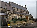 Side view of Shrewsbury Roman Catholic Cathedral