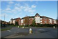 Apartments on the corner of Pavior Road