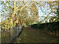 Footpath through the Northern Cemetery, Bulwell