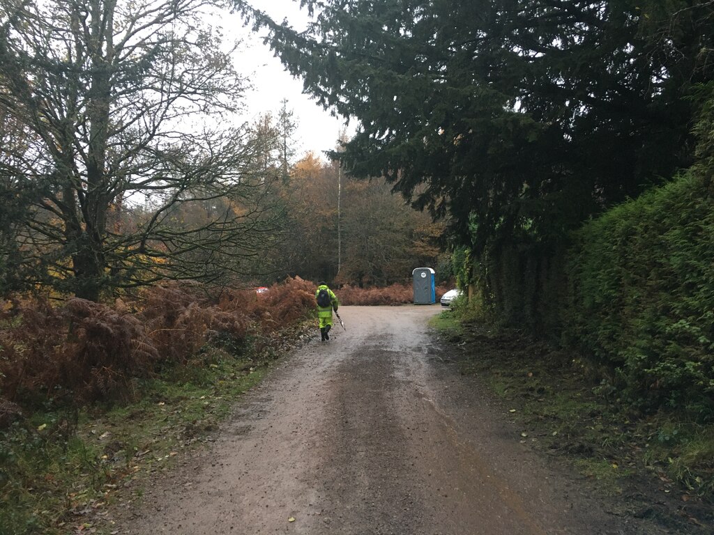 Forestry Road Near Kensley Lodge © Steven Brown Geograph Britain And