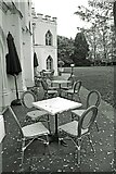 TQ1572 : Tables & Chairs, Strawberry Hill House by Des Blenkinsopp