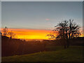 TQ4010 : Sunrise view from Victoria Hospital, Lewes by PAUL FARMER