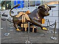 SP0786 : The Bull Ring Bull ready for Christmas 2023 by Roy Hughes