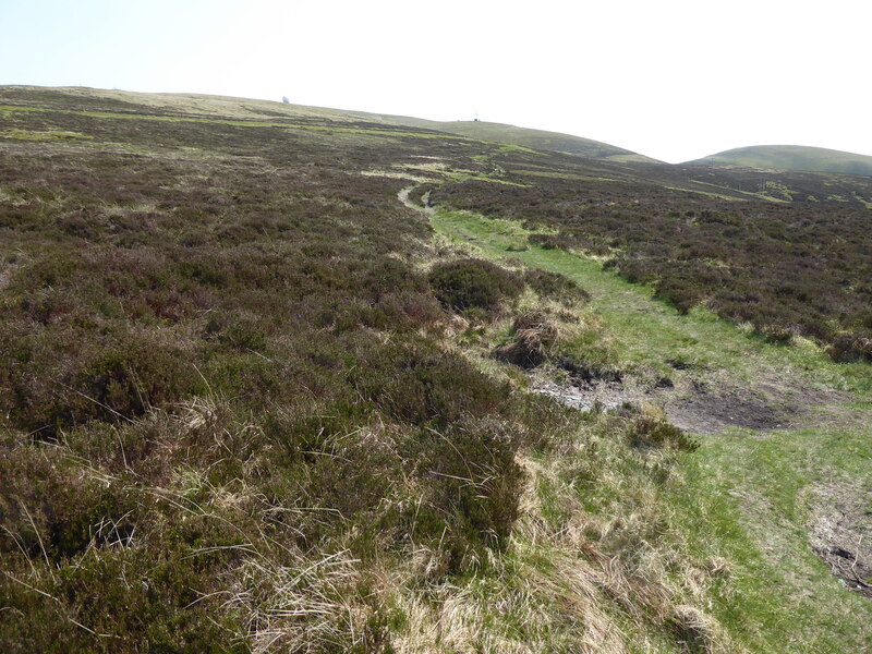 The Southern Upland Way near Stake Hill © Dave Kelly :: Geograph ...