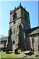 SJ8712 : All Saints' parish church tower, Lapley, Staffordshire by Rod Grealish
