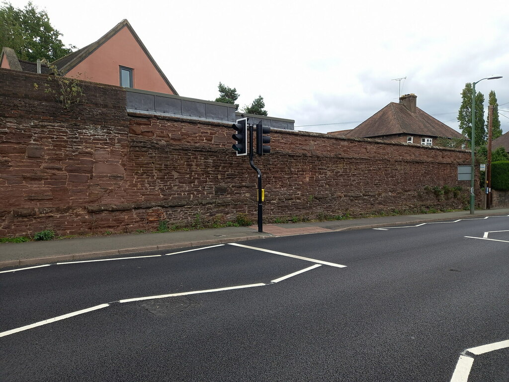 Part Of The Boundary Wall To The © Richard Law Geograph Britain