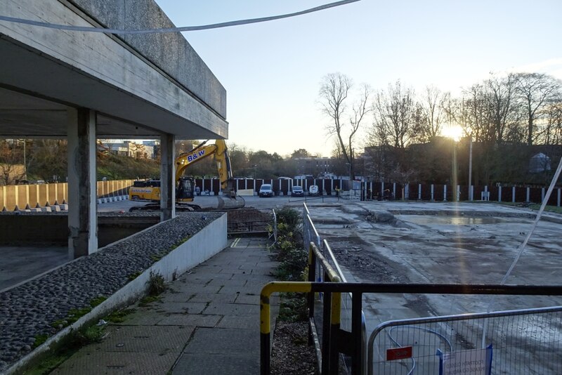 Construction Site Through An Access Gate © DS Pugh :: Geograph Britain ...