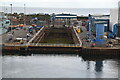 NJ9505 : Dry Dock by N Chadwick