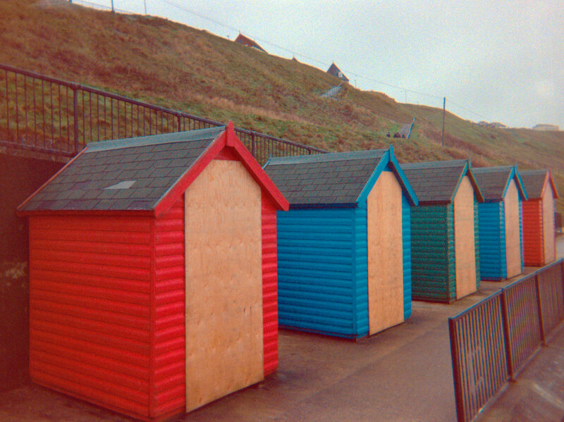 Beach Huts Whitby © Habiloid Geograph Britain And Ireland