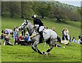 SK2670 : Cross-country day at Chatsworth Horse Trials by Jonathan Hutchins