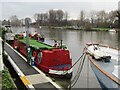 TQ1768 : Kingston-upon-Thames - Houseboats by Colin Smith