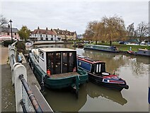 TL5479 : An overcast day by the river in Ely by Richard Humphrey