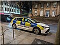 SJ8397 : Police car in Manchester by TCExplorer