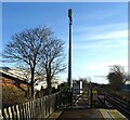 Mobile phone mast, Filey Railway Station