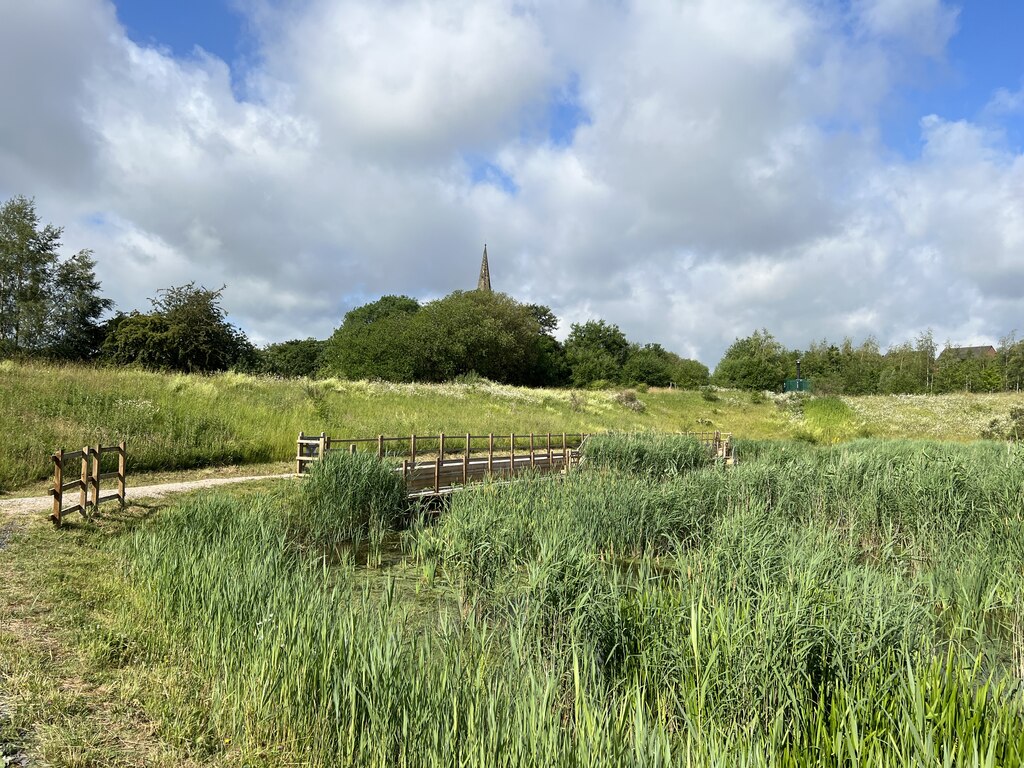 Mine water treatment reed bed at... © Jonathan Hutchins Geograph