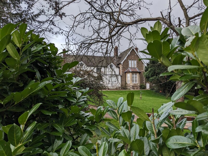 Glimpse of the Old Vicarage (Much... © Fabian Musto :: Geograph Britain ...