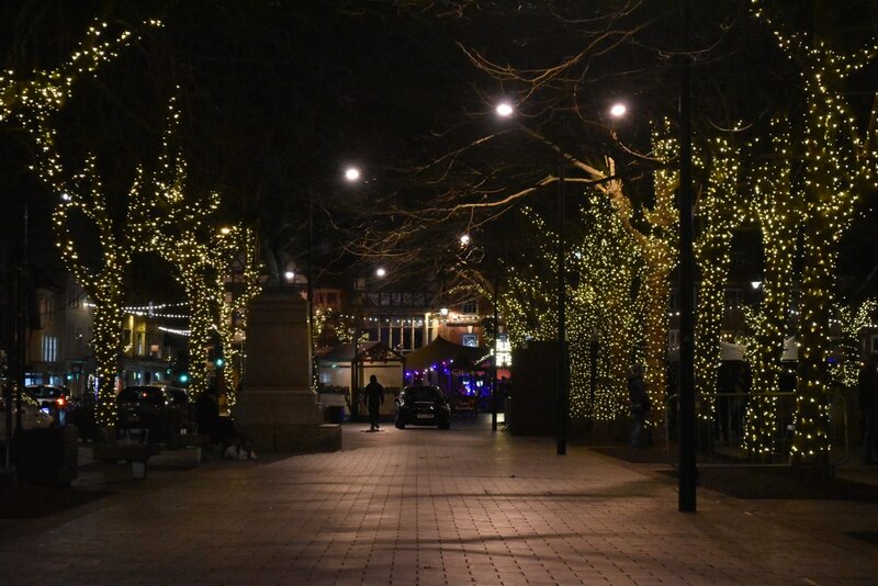 Christmas lights, Salisbury © David Martin Geograph Britain and Ireland