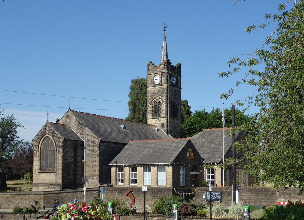 St Jamess Church Silsden © Des Blenkinsopp Geograph Britain And