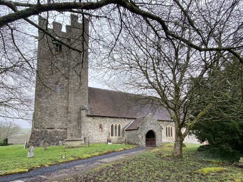 Eglwys Llanfair Ar Y Bryn © Alan Hughes :: Geograph Britain And Ireland