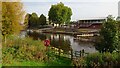 Worcester Rowing Club on the River Severn