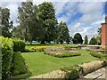 Formal garden at Hartpury House