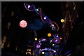 TQ2981 : View of the Christmas lights on Carnaby Street by Robert Lamb