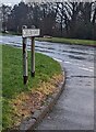 Coed Eva Schools sign, Cwmbran