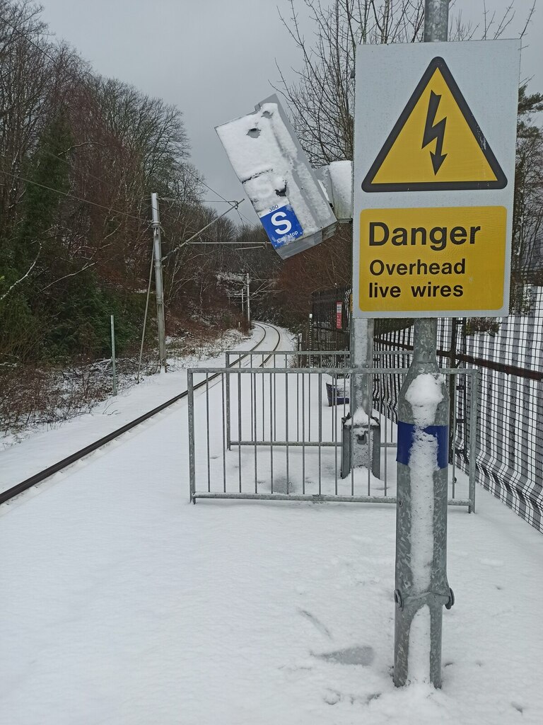 Inverkip railway station © Thomas Nugent :: Geograph Britain and Ireland