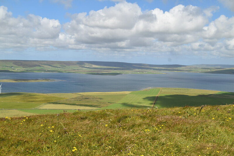 View from Wideford Hill - north © N Chadwick :: Geograph Britain and ...