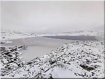 NO1786 : Loch Phadruig mostly frozen by Mike Duguid